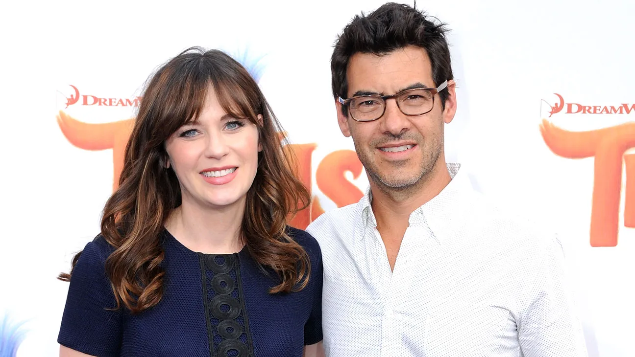 Zooey Deschanel, mother of Elsie Otter, attending an event