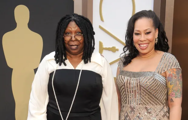 daughter whoopi goldberg net worth with Whoopi Goldberg and Alex Martin