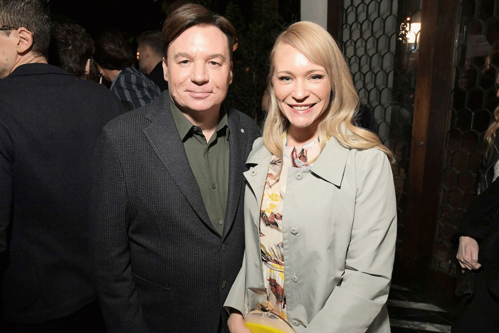 kelly tisdale age with Mike Myers public appearance 