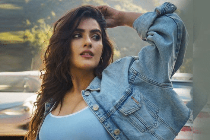 Kavya Thapar age – Actress at a media event