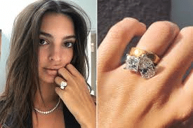 Emrata engagement ring photo inspiration
