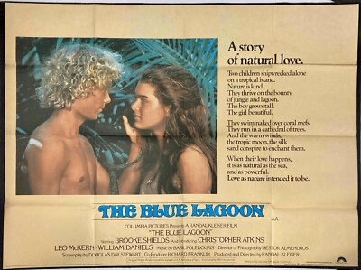 (title)% Christopher Atkins nude movies poster from The Blue Lagoon (1980)