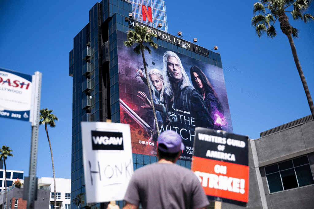 (title)% Page of Hollywood NYT coverage in entertainment media