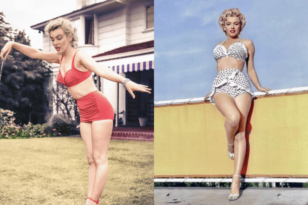 Marilyn Monroe bikini controversy photo
