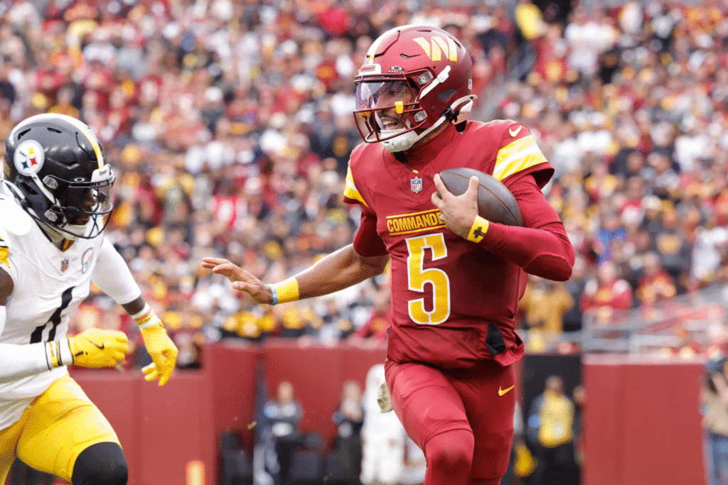 Jayden Daniels net worth 2025 NFL career
