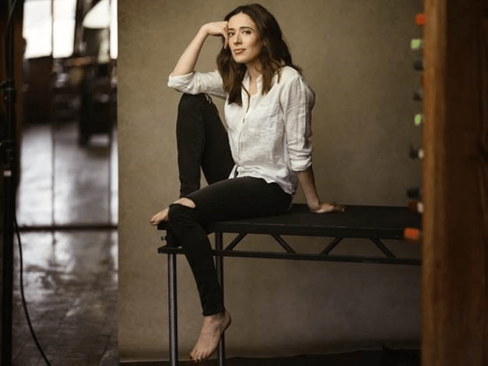 Marina Squerciati at event, showing her stature and poise