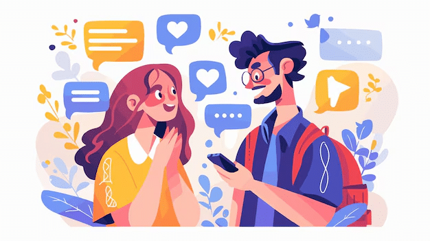 internet chicms digital concept illustration 