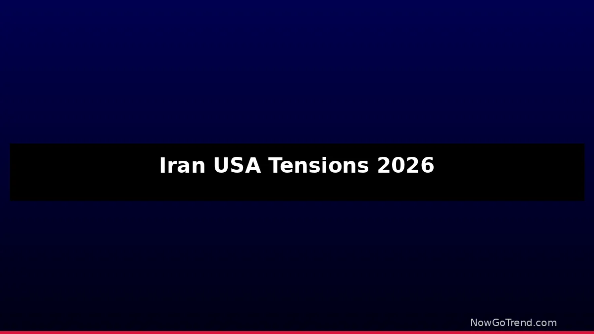 Iran USA Tensions 2026: Complete Analysis of Rising Conflict