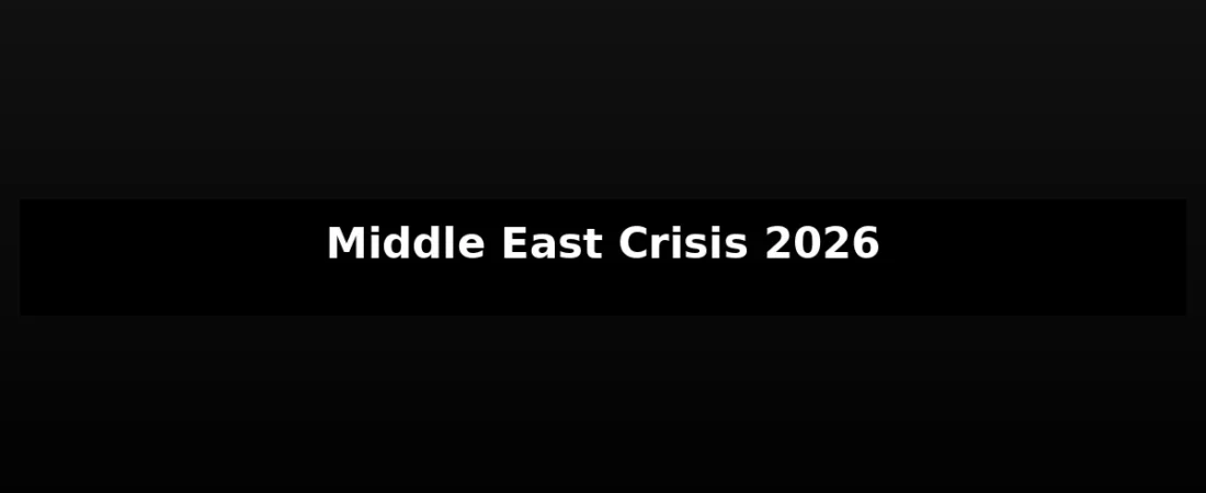 Middle East Crisis 2026: Complete Conflict Overview and Analysis