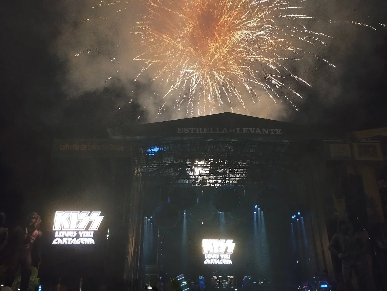 Taylor Swift performing on Eras Tour stage with fireworks, Taylor Swift Eras Tour 2026