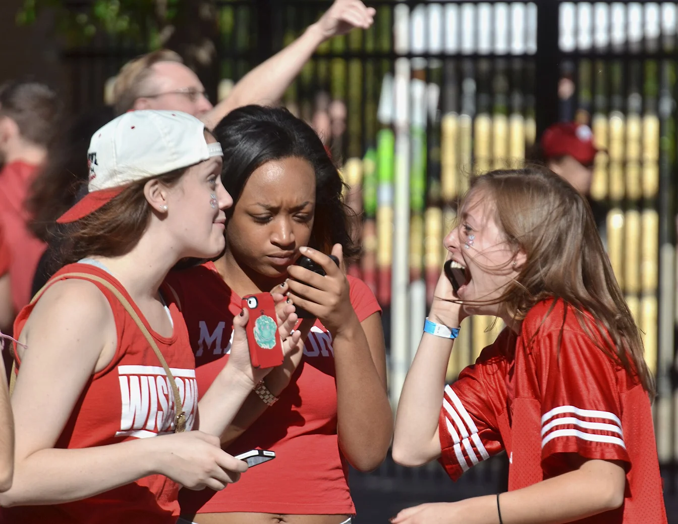 Taylor Swift Eras Tour tickets 2026 crowd outside stadium with fans holding phones