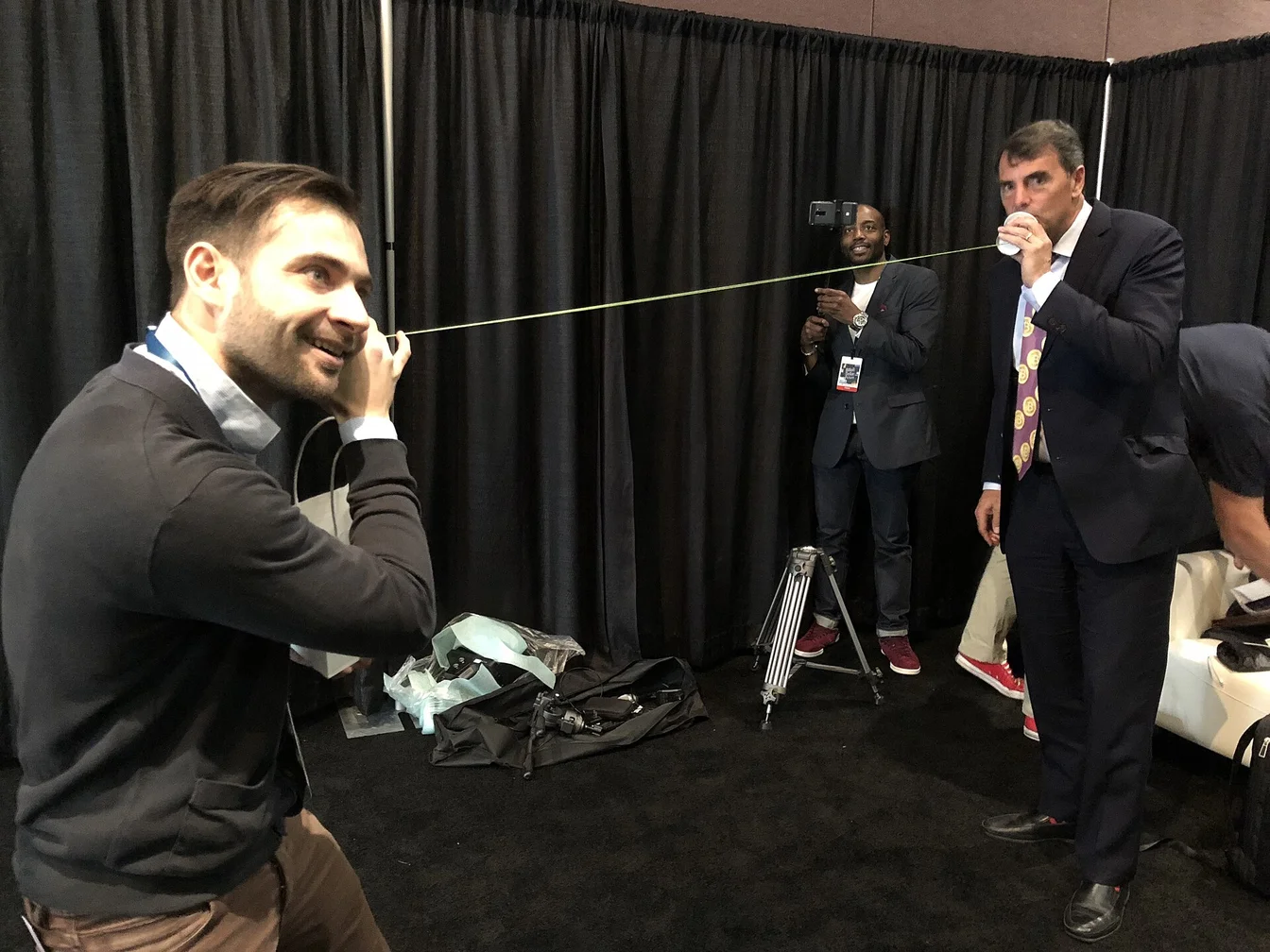 Short form video creation on smartphone showing TikTok and Reels recording setup